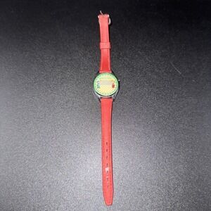 Vintage 1980s Cabbage Patch Kid Watch With Red Band - Untested- Needs A Battery